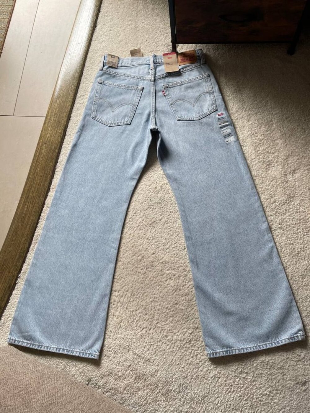 NWT Levi's Middy Bootcut Light Wash Women's Jeans Size 28/31 - Picture 5 of 12
